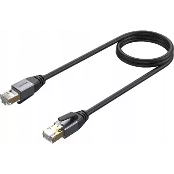 UNITEK cavo patch Ethernet Cat.8 S/FTP RJ45 LAN 20m nero