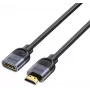 UNITEK cavo prolunga HDMI 1m, HDMI 2.1, 8K@60Hz, 48Gbps, nero