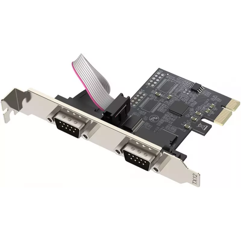 UNITEK controller PCI Express 2x RS-232