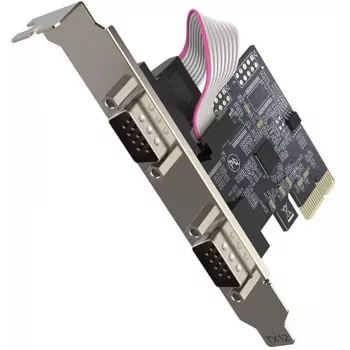 UNITEK controller PCI Express 2x RS-232