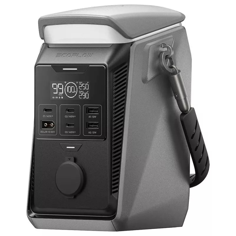 Stazione di alimentazione portatile EcoFlow TRAIL Plus 300 DC 14,4 kWh LiFePO4