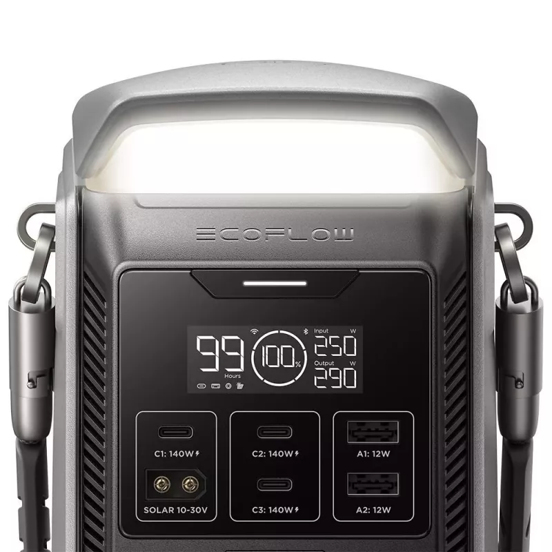 Stazione di alimentazione portatile EcoFlow TRAIL Plus 300 DC 14,4 kWh LiFePO4