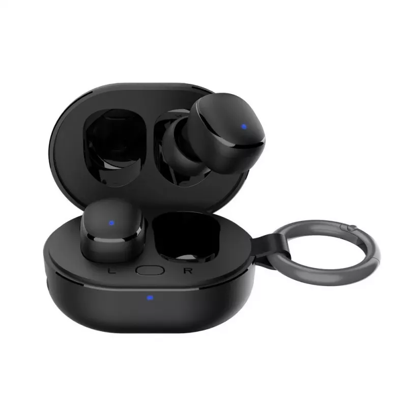 Cuffie wireless 3MK FlowBuds 6.0, Nero