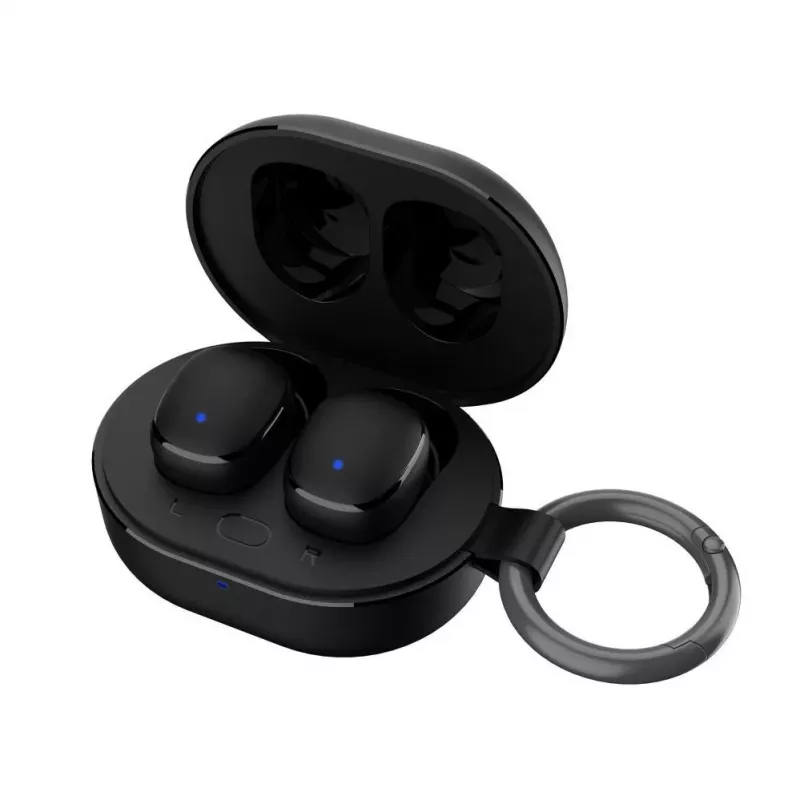Cuffie wireless 3MK FlowBuds 6.0, Nero