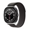 Tech-Protect cinturino in nylon per Samsung Galaxy Watch Ultra (47mm) - nero/arancione