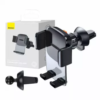 Baseus Easy Control Clamp supporto auto per griglia (nero)