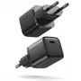 JOYROOM caricabatterie da parete rapido USB-C 20W Power Delivery Quick Charge 3.0 AFC nero (L-P202)