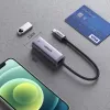 UGREEN adattatore USB-C a RJ45 Gigabit Ethernet (grigio) - 40322 CM483