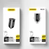 Dudao R3MAX 48W QC PD Mini Caricabatterie da auto - Nero