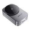 ACEFAST E22 stazione di ricarica wireless 3 in 1 compatibile MagSafe - grigio