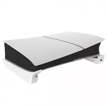 IPEGA P5S008 supporto orizzontale con hub USB per PS5 Slim bianco