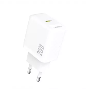 Dudao A26EU GaN 20W caricabatterie USB-C bianco