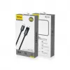 Dudao L7C cavo USB-C a USB-C 100W con indicatore LED 1m - nero