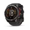 Garmin fenix 8 Pro 51 mm MicroLED Sapphire Carbon Grey DLC Titanium con cinturino in silicone nero/pebblegrey
