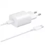 Samsung caricabatterie da viaggio 25W + cavo dati USB-C/USB-C bianco (OOB Bulk)