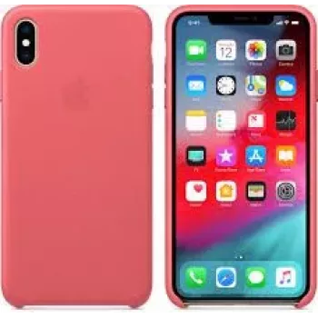 Apple iPhone XS Max custodia in pelle MTEX2ZM/A rosa peonia