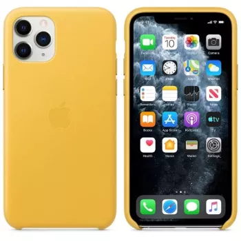 Apple iPhone 11 Pro custodia in pelle MWYA2ZM/A Meyer Lemon