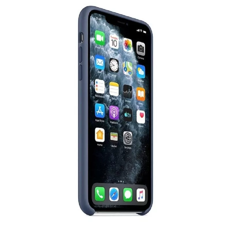 Apple iPhone 11 Pro Max custodia in silicone MX032ZM/A Alaskan Blue