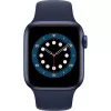 Apple Watch Series 6 GPS, 40mm custodia in alluminio con cinturino sport Deep Navy blu