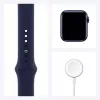 Apple Watch Series 6 GPS, 40mm custodia in alluminio con cinturino sport Deep Navy blu