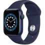 Apple Watch Series 6 GPS, 40mm custodia in alluminio con cinturino sport Deep Navy blu