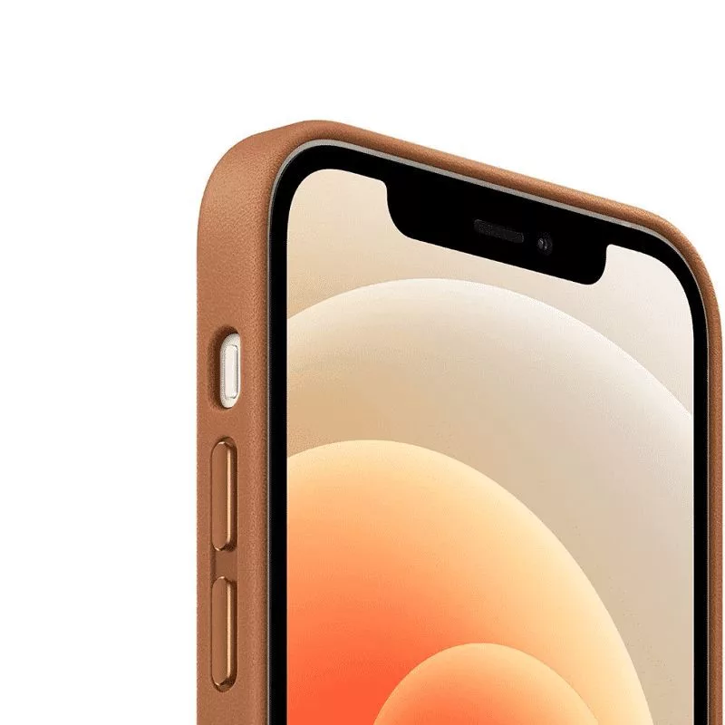 Apple custodia in pelle con MagSafe per iPhone 12 mini California Poppy