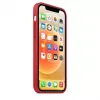 Apple custodia in silicone con MagSafe per iPhone 12 mini rossa