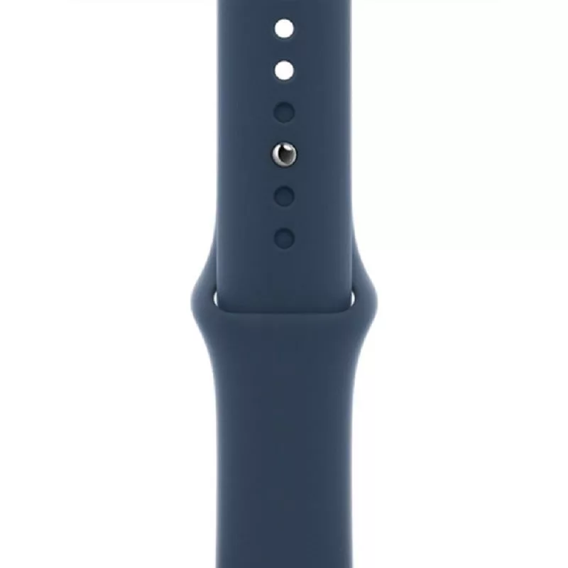 Apple Watch Series 7 GPS, 41mm cassa in alluminio blu con cinturino Sport - Regular blu abisso