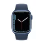 Apple Watch Series 7 GPS, 41mm cassa in alluminio blu con cinturino Sport - Regular blu abisso