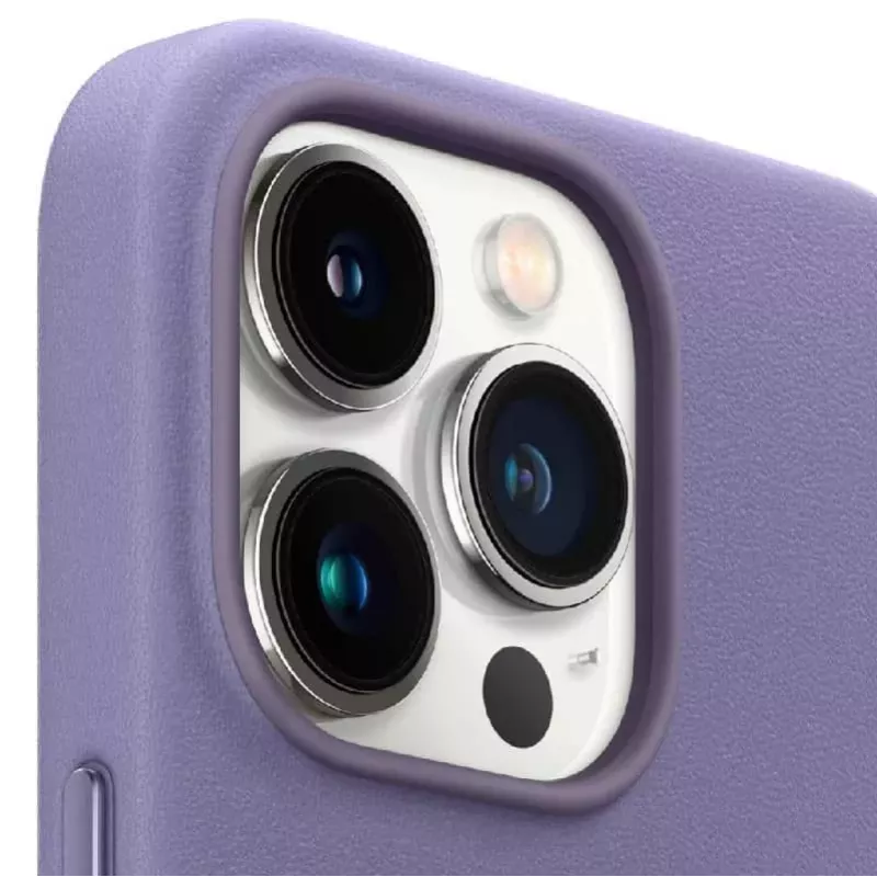 Apple iPhone 13 Pro Max custodia in pelle con MagSafe Wisteria