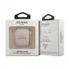 Guess Apple AirPods 1/2 custodia 4G Script Metal Collection rosa
