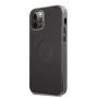 BMW Apple iPhone 12/12 Pro 6,1 pollici custodia rigida Signature Leather Embossed Logo nera