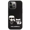 Karl Lagerfeld Apple iPhone 13 Pro custodia Choupette in pelle PU nera