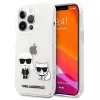 Karl Lagerfeld iPhone 13 Pro custodia Choupette trasparente