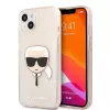 Karl Lagerfeld Apple iPhone 13 TPU Full Glitter Head Case oro