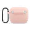 Lacoste Apple AirPods 3 custodia in silicone liquido Glossy Printing Logo rosa