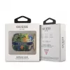 Guess Apple AirPods 3 custodia TPU Flower Print blu