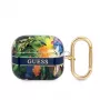 Guess Apple AirPods 3 custodia TPU Flower Print blu