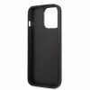 Karl Lagerfeld Apple iPhone 13 Pro custodia Monogram Plaque nera rosa