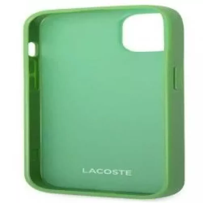 Lacoste Apple iPhone 14 custodia posteriore Iconic Petit Pique Logo verde