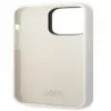 Karl Lagerfeld Apple iPhone 14 Pro Custodia in silicone liquido Choupette NFT bianca