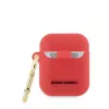 Hello Kitty custodia per Apple AirPods 1/2 in silicone 3D Kitty Head rosso