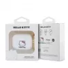 Hello Kitty Custodia in silicone per Apple AirPods Pro 3D Kitty Kopf bianco