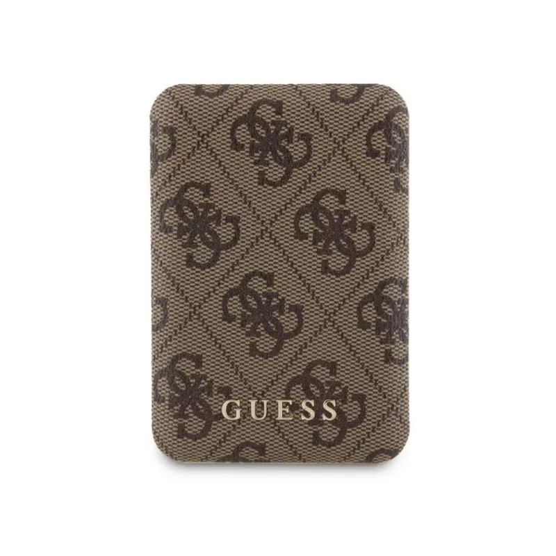 Guess Power Bank MagSafe 5000mAh 4G PU marrone
