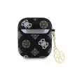 Guess AirPods 1/2 PU 4G Peony Charm Case nero