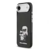 Karl Lagerfeld Custodia in silicone IML Aquarelle K&C Logo per Apple iPhone Air nero