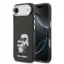 Karl Lagerfeld Custodia in silicone IML Aquarelle K&C Logo per Apple iPhone Air nero