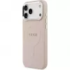 Guess Apple iPhone 17 Pro Max custodia in silicone con MagSafe Classic Logo rosa