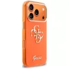 Guess IML 4G Script Metal Custodia per iPhone 17 Pro, arancione
