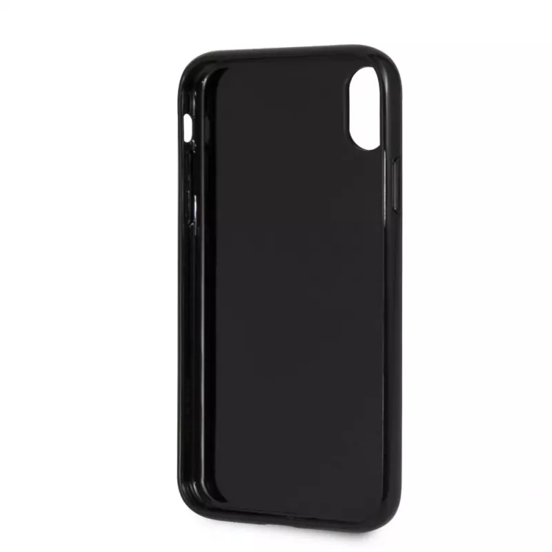 BMW Apple iPhone XR Signature custodia rigida in vero carbonio nero
